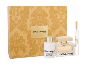 Dolce&Gabbana The One parfémovaná voda 75 ml + tělové mléko 100 ml + parfémovaná voda 10 ml