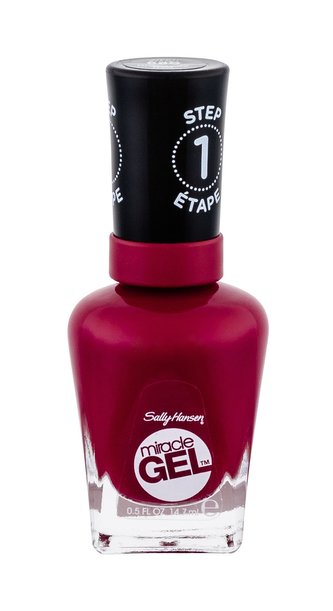 Sally Hansen Miracle Gel Lak na nehty STEP1 14,7 ml 680 Rhapsody Red pro ženy