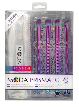 Royal & Langnickel MODA PRISMATIC Sada kosmetických štětců BOLD EYE (5 Ks)