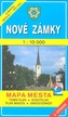 Nové Zámky 1 : 10 000 Mapa mesta Town plan Stadtplan Plan miasta Várostérkép
