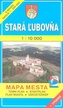 Stará Ľubovňa 1 : 10 000 Mapa mesta Town plan Stadtplan Plan miasta Várostérkép