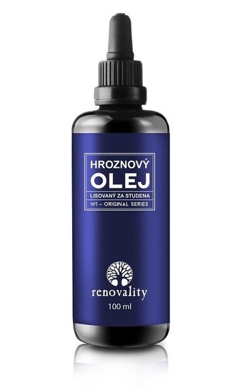 Renovality Original Series Tělový olej Grape Oil 100 ml pro ženy