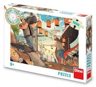 Puzzle 300 XL Najdi 10 předmětů - Přístav