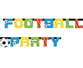 Party nápis - Football Party 160 cm