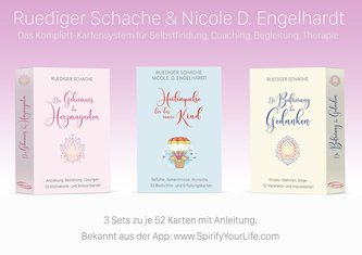 Therapiekarten-Set aus 3 x 52 Karten mit Anleitung