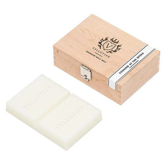 Wooden Box Wax Melt - Evening at the Opera, Premium Wax Melt | White | Sensual | Evening at the Opera
