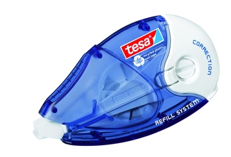 tesa opravný strojek s vyměnitelnou náplní, 14 m x 8,4 mm, modrý