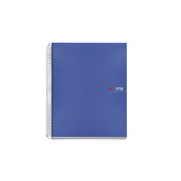 Miquelrius poznámkový blok Basic NB-8, A4, 70 g, PP, 200 listů, linka, modrý