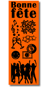 Strukturovací podložka MINI, motiv SLAVNOSTI