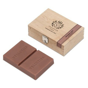 Wooden Box Wax Melt - Havana Cafe, Premium Wax Melt | Brown | Sensual;Oriental | Havana Cafe