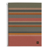 Miquelrius poznámkový blok ECOLINES, A4, 80 g, karton, 120 listů, linka