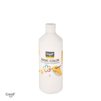 Creall temperová barva, 500 ml, bílá Creall temperová barva, 500 ml, bílá