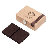 Wooden Box Wax Melt - Swiss Chocolate Fondant, Premium Wax Melt | Brown | Edible | Swiss Chocolate Fondant