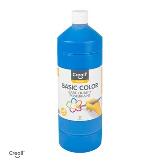 Creall temperová barva, 1000 ml, základní modrá