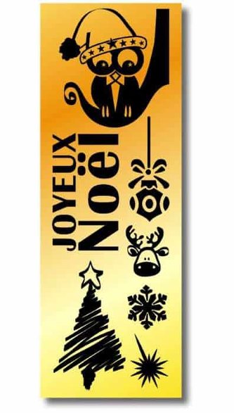 Strukturovací podložka 3D Vánoce