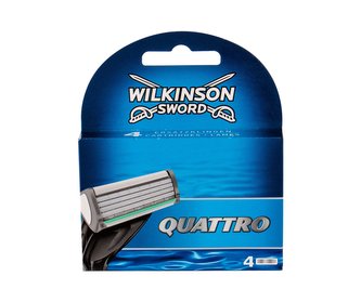 Wilkinson Sword Quattro Náhradní břit 4 ks pro muže