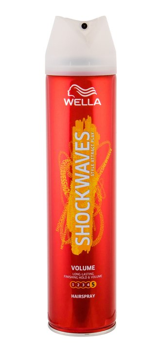 Wella Shockwaves Lak na vlasy Volume 250 ml pro ženy