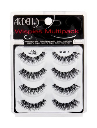 Ardell Wispies Umělé řasy Demi Wispies 4 ks Black pro ženy