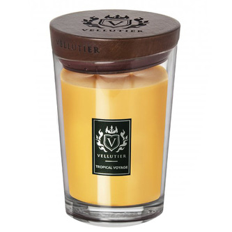 Large Candle -Tropical Voyage, Large Candle | Yellow | Fruity | Tropical Voyage
