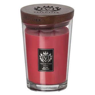 Large Candle - By the Fireplace, Large Candle | Red | Sensual;Woody | By the Fireplace