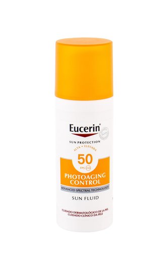 Eucerin Sun Photoaging Control Opalovací přípravek na obličej Sun Fluid 50 ml SPF50 unisex