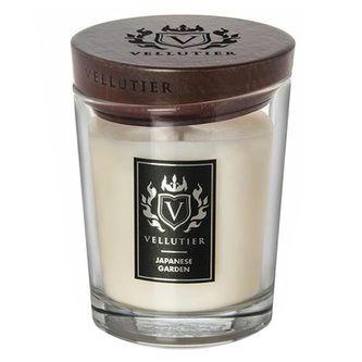 Medium Candle - Japanese Garden, Medium Candle | White | Floral | Japanese Garden