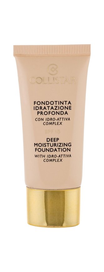 Collistar Deep Moisturizing Foundation Makeup SPF15 30 ml 0 Cameo pro ženy Collistar Deep Moisturizing Foundation Makeup SPF15 30 ml 0 Cameo pro ženy