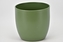 Keramický květináč Basel matný 16 cm mechově zelený II. jakost