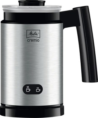 Melitta Cremio napěňovač mléka, šlehač mléka, 450 W,  250 ml, funkce ohřevu mléka, nerezová ocel