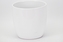 Keramický květináč Basel lesklý 16 cm bílý II. jakost