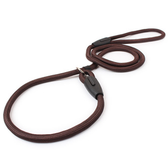 Výcvikové vodítko Perfekt pro psa / Hnědé L