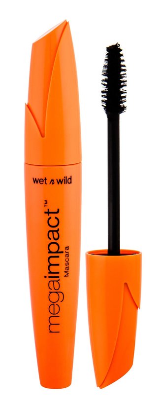Wet n Wild MegaImpact Řasenka 8 ml Very Black pro ženy Wet n Wild MegaImpact Řasenka 8 ml Very Black pro ženy