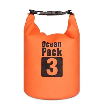 Vodotěsný vak Ocean přes rameno 3 L Oranžová