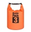 Vodotěsný vak Ocean přes rameno 3 L Oranžová
