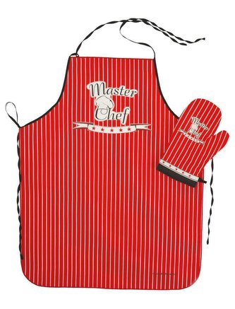 Forbyt, Zástěra kuchyňská, Master Chef, červený