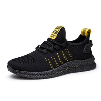 SaYt Trendy Men's Black/Yellow EU 39
