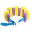 Plavecký pás 13 dílků Žlutá/Fialová