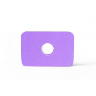 Plavecká deska KLASIK PROFI 30x20x3,8cm Fialová