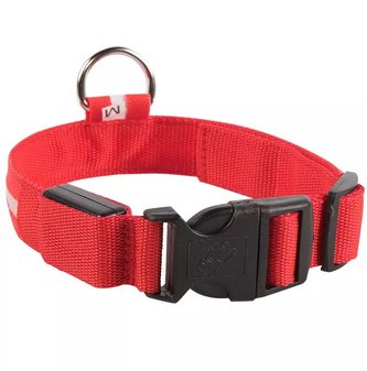 LED Obojek pro psa Mesh /Červená XL LED Obojek pro psa Mesh /Červená XL