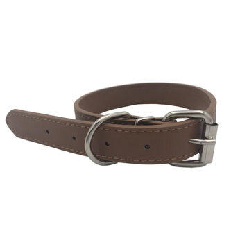 Obojek pro psa NERO  – hnědý M Obojek pro psa NERO  – hnědý M