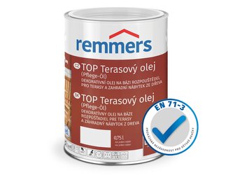 Remmers - TOP terasový olej 0,75l Farblos / Bezbarvý
