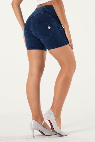 Legínové Push-Up kraťasy Melody, Dark Blue Jeans, VP XS