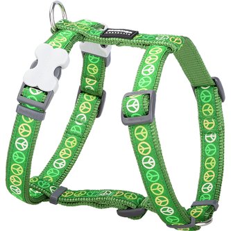 Postroj RD 20 mm x 45-66 cm - Peace Zelená