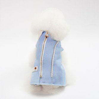 Vesta pro psa - Světle modrá L