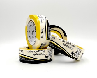 Páska papírová maskovací Bull 38mm x 50m (130mic)