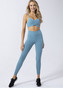 Sportovní set Bum lift Melody bra, modrá M