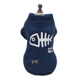 Mikina pro psa rybí kost - Navy modrá S