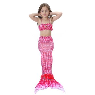 Kostým Mořská Panna Mermaid 3-pack Pink Virgin 140