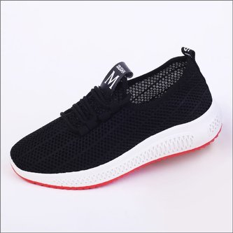 SaYt Sneakers Breathable Women Black/White EU 39