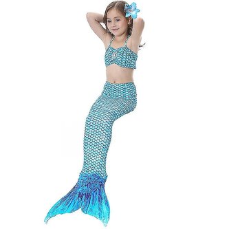 Kostým Mořská Panna Mermaid 3-pack Sky Blue 130